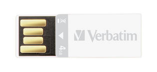 Verbatim Store'n'Go Clip-it USB 4GB (White)