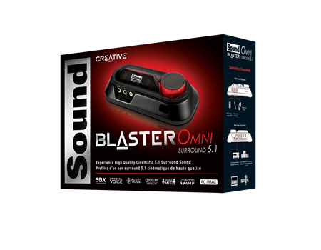 Creative Sound Blaster Omni Surround 5.1 External Sound Card