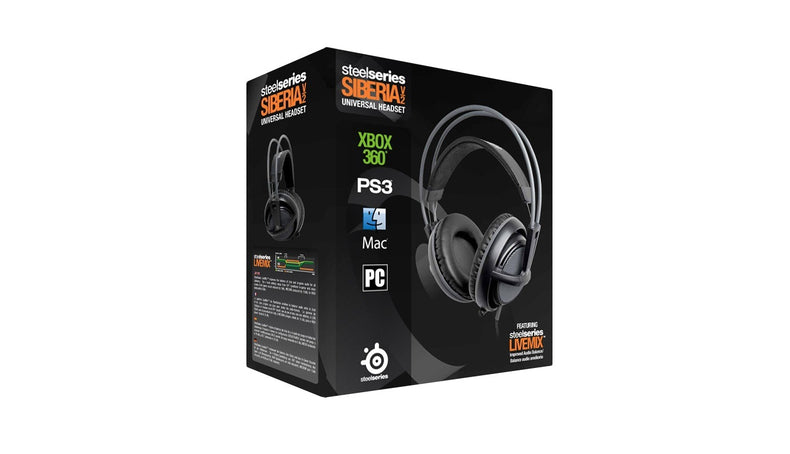 SteelSeries Siberia V2 Cross-Platform Headset (Xbox 360, PS3, PC, Mac)