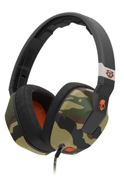 Skullcandy Crusher with Amplifier & Mic (Camo / Slate / Orange)