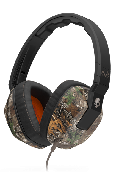 Skullcandy Crusher with Amplifier & Mic (Real Tree / Dark Tan / Tan)