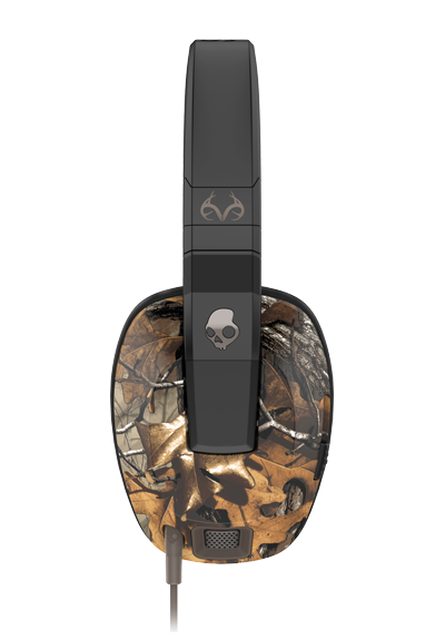 Skullcandy Crusher with Amplifier & Mic (Real Tree / Dark Tan / Tan)