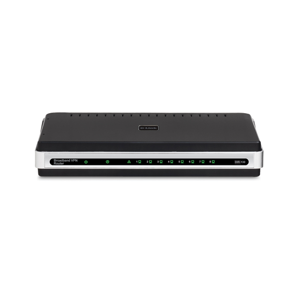 D-Link DIR-130 DSL/Cable VPN Router with 1 FE WAN/ 8 FE LAN Ports