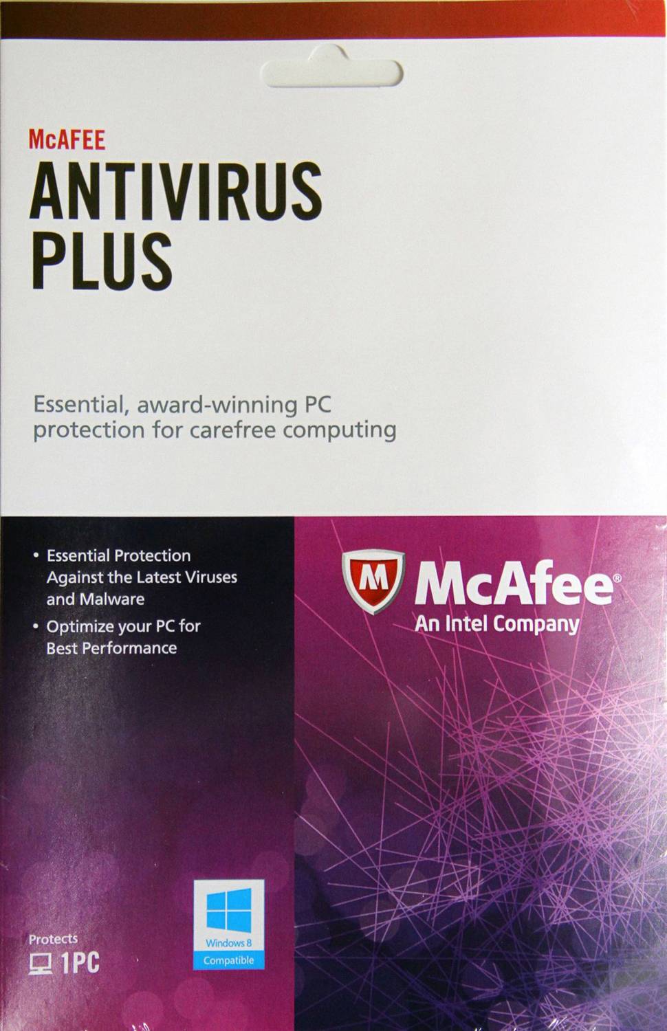 McAfee Antivirus Plus - Activation Card (Software CD not included) Year Activation Key