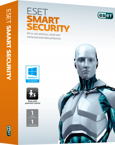 ESET Smart Security V9 Home Edition - 1 Year (Without Media)