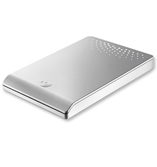 Seagate FreeAgent Go 250-GB USB 2.0 Drive Titanium Silver