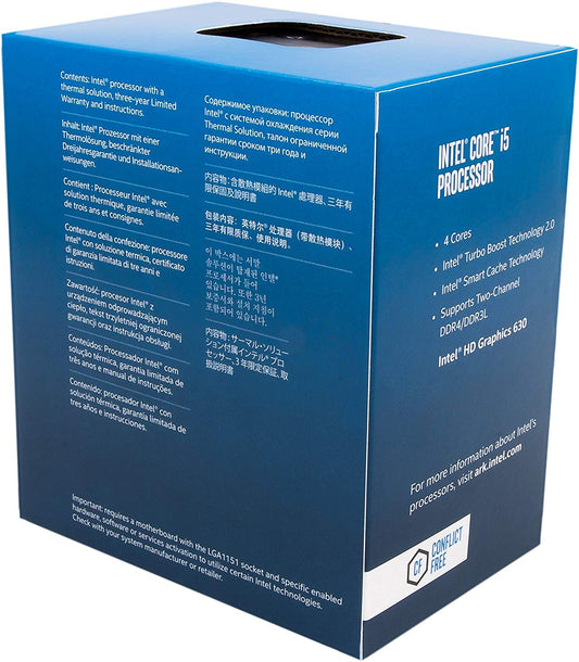 Buy Intel Core i5-7400U Processor - (6M Cache - 3.50GHz) from Vmart in Pakistan