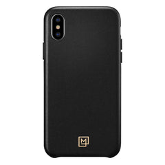 Spigen iPhone X/XS La Manon Câlin Leather Case - Chic Black