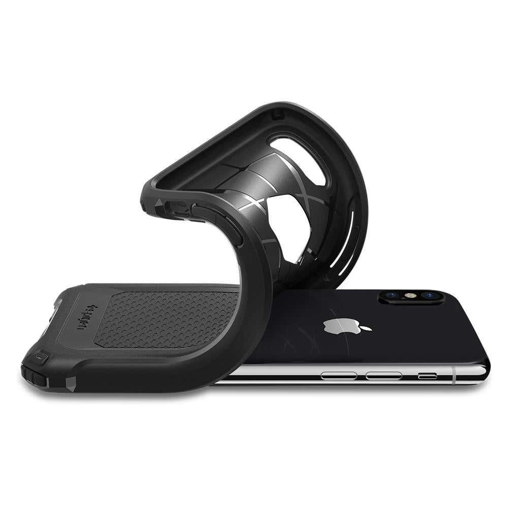 Buy Spigen iPhone X Case Rugged Armor Extra - Black from Vmart in Pakistan