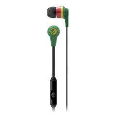 Skullcandy Ink'd 2.0 Earbud Headphones with Mic (Rasta)