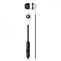 Skullcandy Ink'd 2.0 Earbud Headphones with Mic (White/Black)