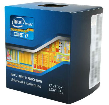 Intel Core i7-2700K Processor (8M Cache, up to 3.90 GHz)