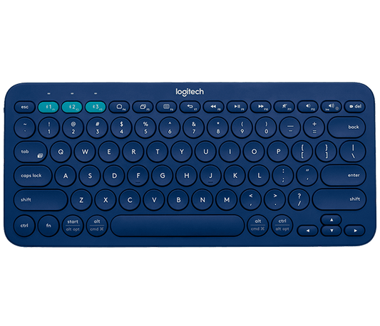 Buy Logitech K380 Multi-Device Bluetooth Keyboard - Blue from Vmart in Pakistan