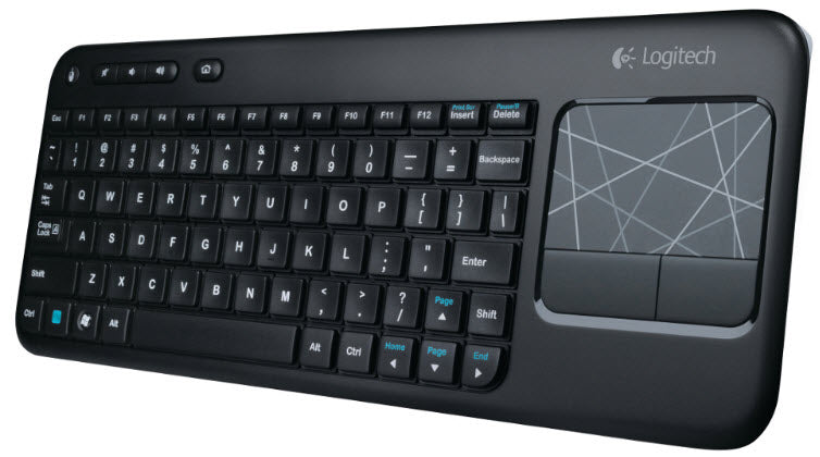 Logitech Wireless Touch Keyboard K400r
