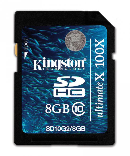 Kingston SDHC Card - 8GB (Class 10)