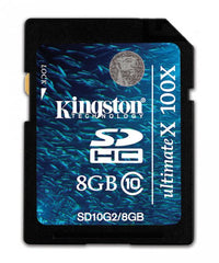 Kingston SDHC Card - 8GB (Class 10)