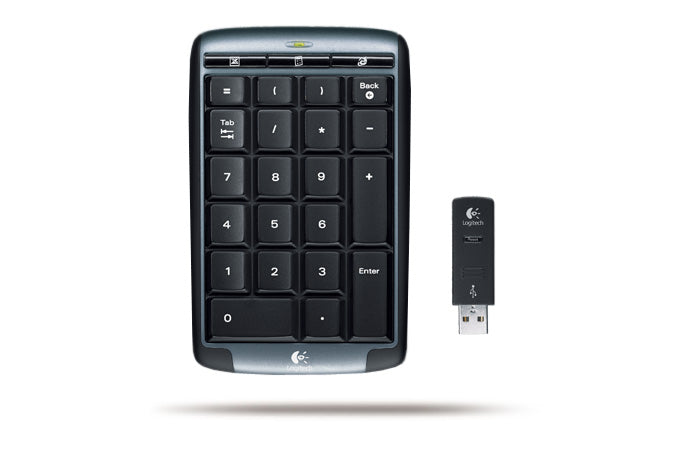 Logitech Cordless Number Pad for Notebooks