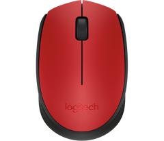 Logitech M171 Wireless Mouse - Red