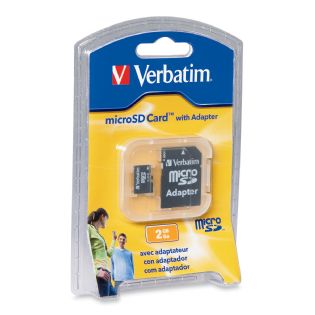Buy Verbatim microSD Card with Adapter 2Gb from Vmart in Pakistan