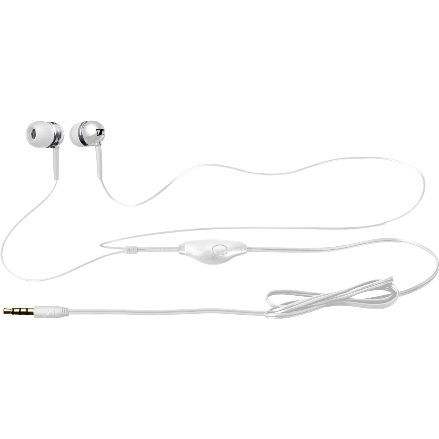 Sennheiser MM 50 IP Headset for iPhone (White)