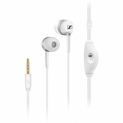 Sennheiser MM 50 IP Headset for iPhone (White)