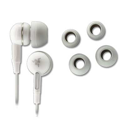 Razer Moray Earbud Headphones (White)