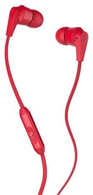 SkullCandy Riot Mic'd Earbuds (Red)