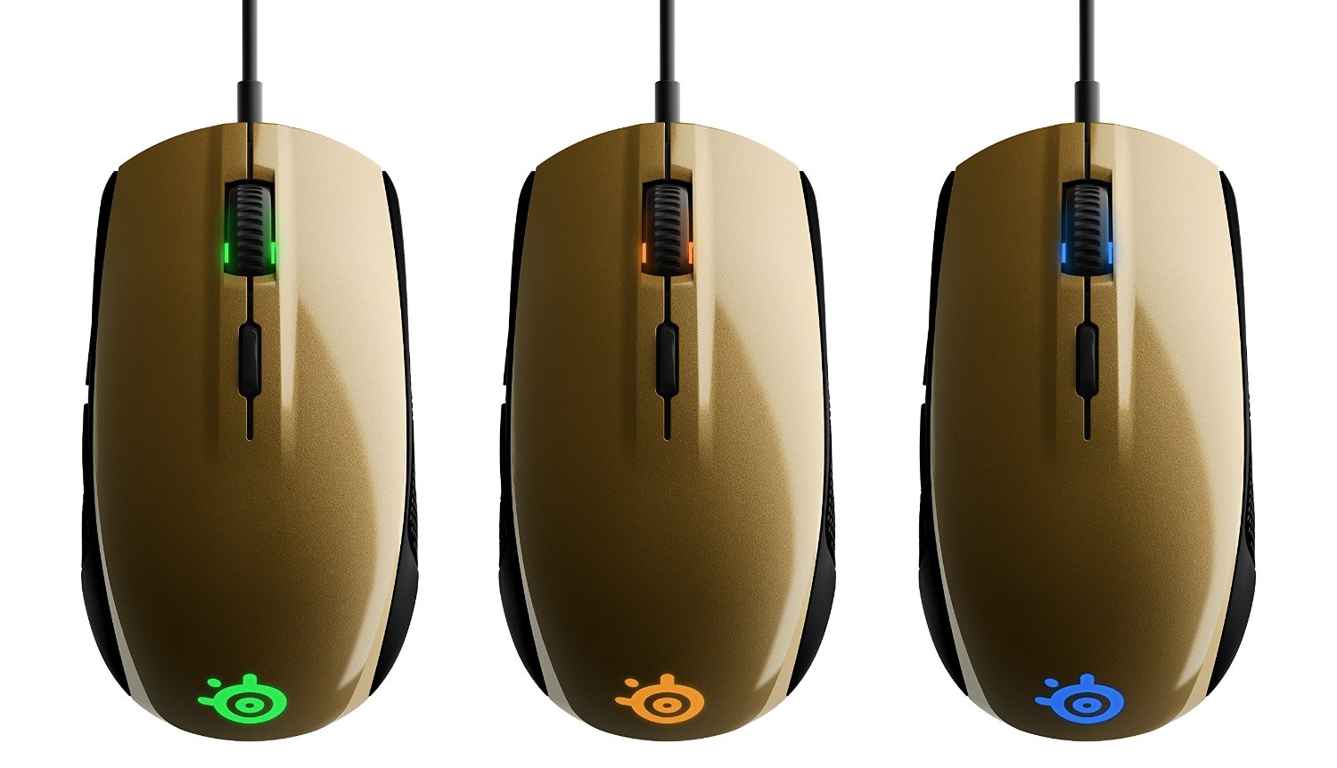 SteelSeries Rival 100 Optical Gamig Mouse (Alchemy Gold)