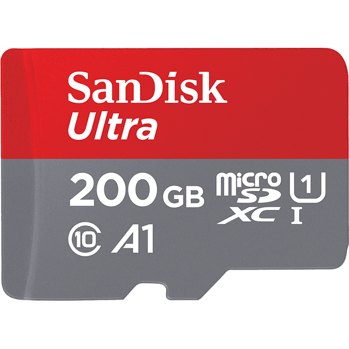 Sandisk Ultra microSD UHS-1 Card 200GB With Adapter