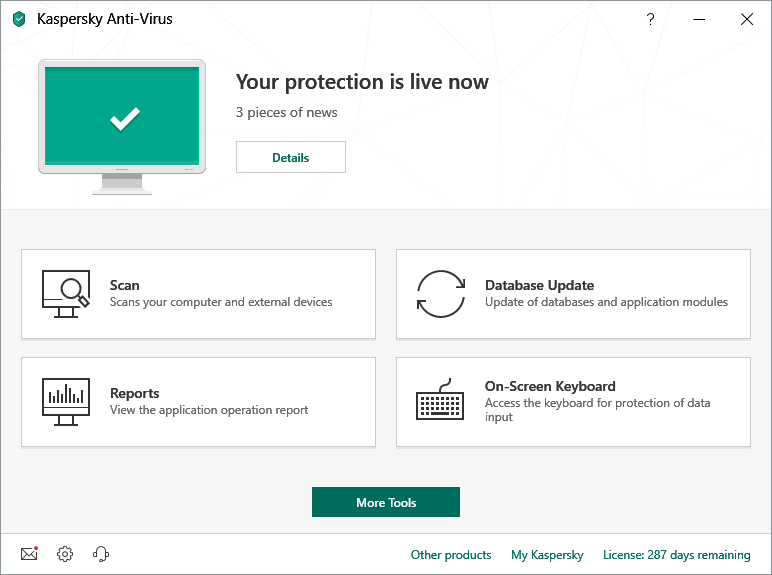 Kaspersky Anti-Virus 4 Devices x 2 - 2019 Retail Pack