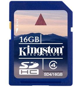 Kingston SD4/16GB Card