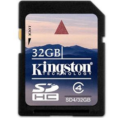 Kingston SD4/32GB Card