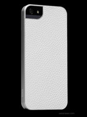 Sena Ultra Thin Snap On Case for iPhone 5 (White/Silver)