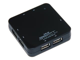 E-Blue Sept 7 Port USB Hub with Power Adapter