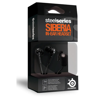 SteelSeries Siberia In-Ear Headset (Black)