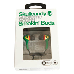 Skullcandy Smokin Buds with Mic (Rasta)