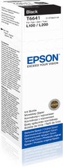 Epson T6641 Black Ink Bottle 70ml