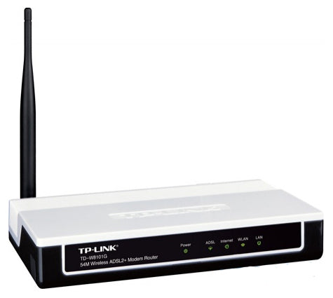 Buy TP-Link TD-W8101G 54Mbps Wireless ADSL2+ Modem Router from Vmart in Pakistan