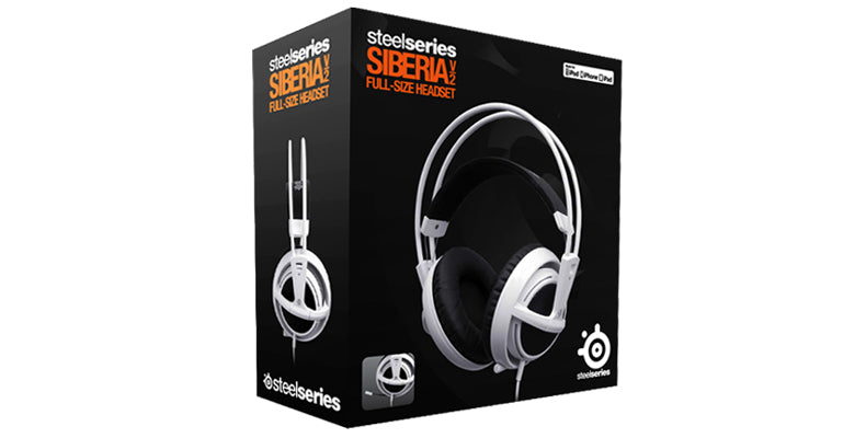 SteelSeries Siberia V2 Full Sized Headset for iPod/iPhone/iPad