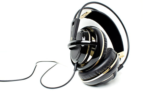 Buy SteelSeries Siberia V2 Full Sized Headset (Black/Gold) from Vmart in Pakistan