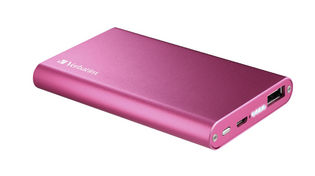 Buy Verbatim Portable USB Power Pack Charger 5000 mAh - Pink from Vmart in Pakistan