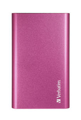 Verbatim Portable USB Power Pack Charger 5000 mAh - Pink