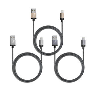 Buy Verbatim 64530 Metallic Charge &amp; Sync Lightning Cable (Apple Certified) - Space Grey from Vmart in Pakistan