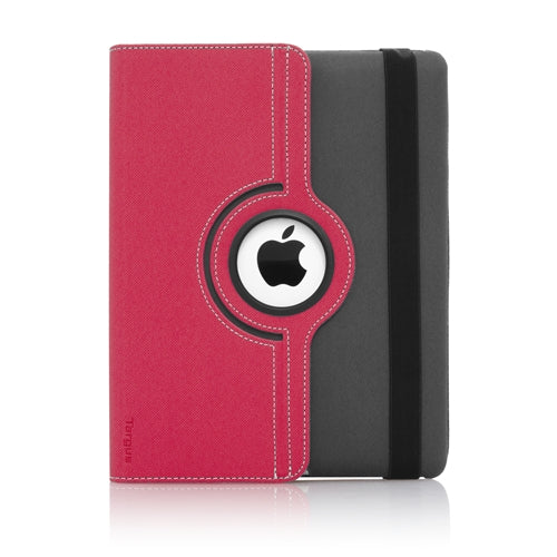 Targus Versavu Rotating Case & Stand for iPad 3 & iPad 4 (Charcoal Gray/Calypso Pink)