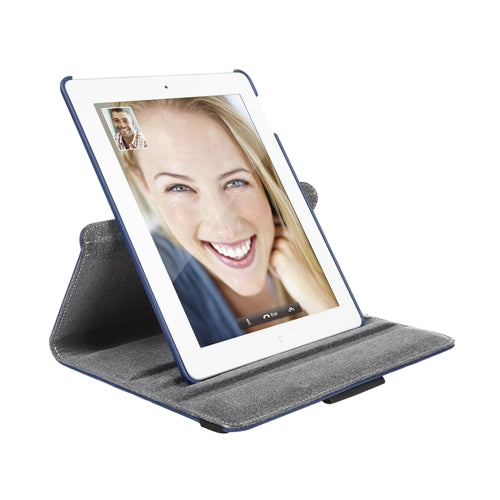 Targus Versavu Rotating Case & Stand for iPad 3 & 4 (Indigo)