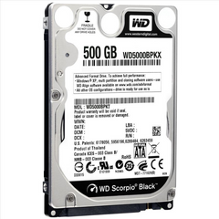 Western Digital Black 500GB SATA Hard Drive (SATA 6GB/s, 16MB Cache, 7200RPM)