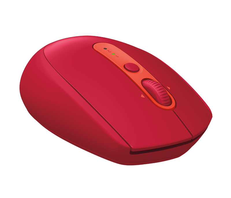 Logitech M590 Silent Wireless Mouse - Red