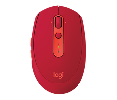 Logitech M590 Silent Wireless Mouse - Red