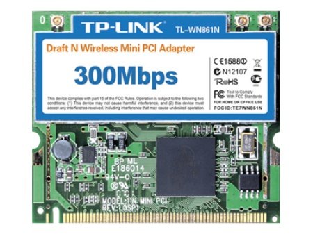 TP-Link TL-WN861N 300Mbps Wireless N Mini PCI Adapter