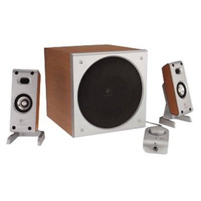 Buy Logitech Z-3 Wood Grained 2.1 Speakers from Vmart in Pakistan